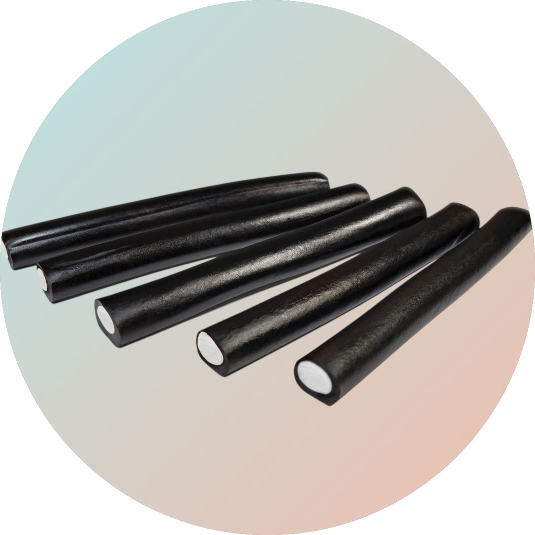 Gefüllte Lakritzstange Minze