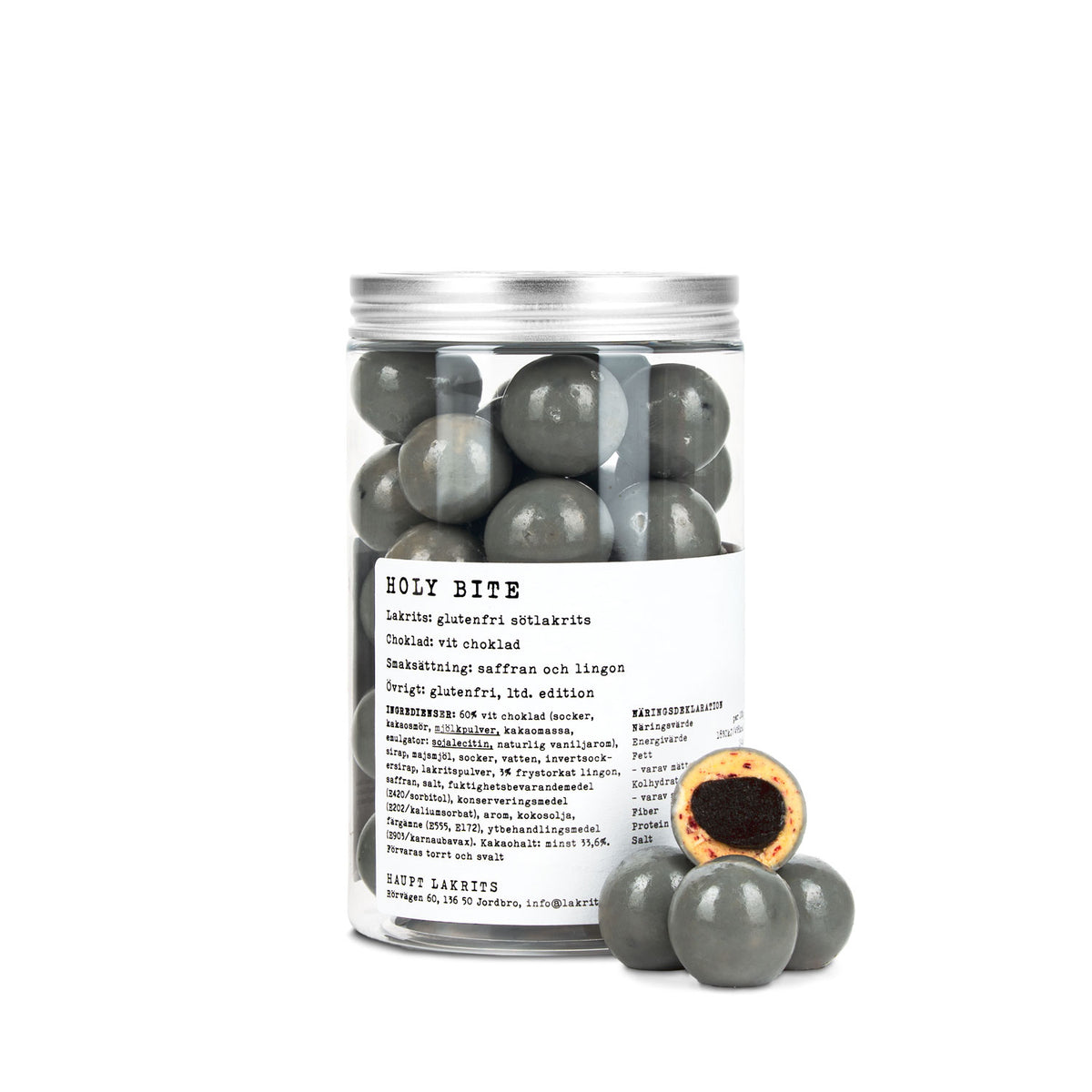 Haupt Lakrits Holy Bite, Glutenfrei 250g