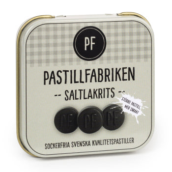 Pastillfabriken Saltlakrits in der Dose