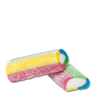 Fruchtgummistücke saurer Regenbogen