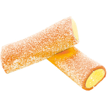 Fruchtgummistücke saure Mango-Passionsfrucht